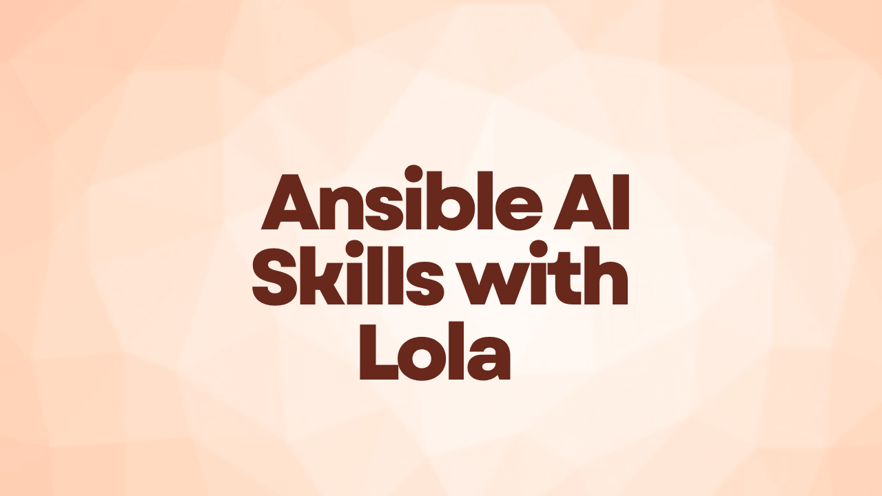 Installing Ansible AI Skills with Lola and AI Forge